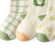 thumbnail image 5 of 5 pares de calcetines para niñas, calcetines suaves y lindos de algodón para niños, calcetines cálidos y transpirables para niños, estilo otoño invierno, serie Forest XL (9-12 años), 5 of 5