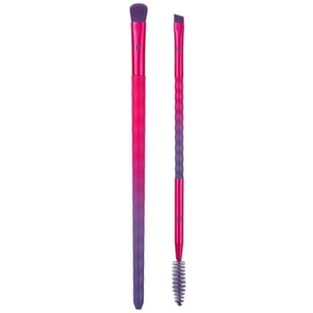 Real Techniques Galactic Glo Shadow & Brow Makeup Brush Duo, 2 Count
