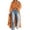 Orange, variant on Long Sleeve Shirts for Women 2026 Spring Floral Lace See through Turtleneck High Low Asymmetrical Hem Long Blouse