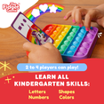 thumbnail image 2 of The Fidget Game Unicorns vs Dragons – Educational ABC Learning Toy Set for Kids Ages 3+, 1 Set, Alphabet, Numbers, Shapes & Colors for Pre-K & Kindergarten, 2 of 6