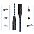 thumbnail image 5 of Cable de micrófono XLR macho a hembra, Cable de micrófono equilibrado con cancelación de ruido Flexible y duradero para escenario KTV, 5 of 5