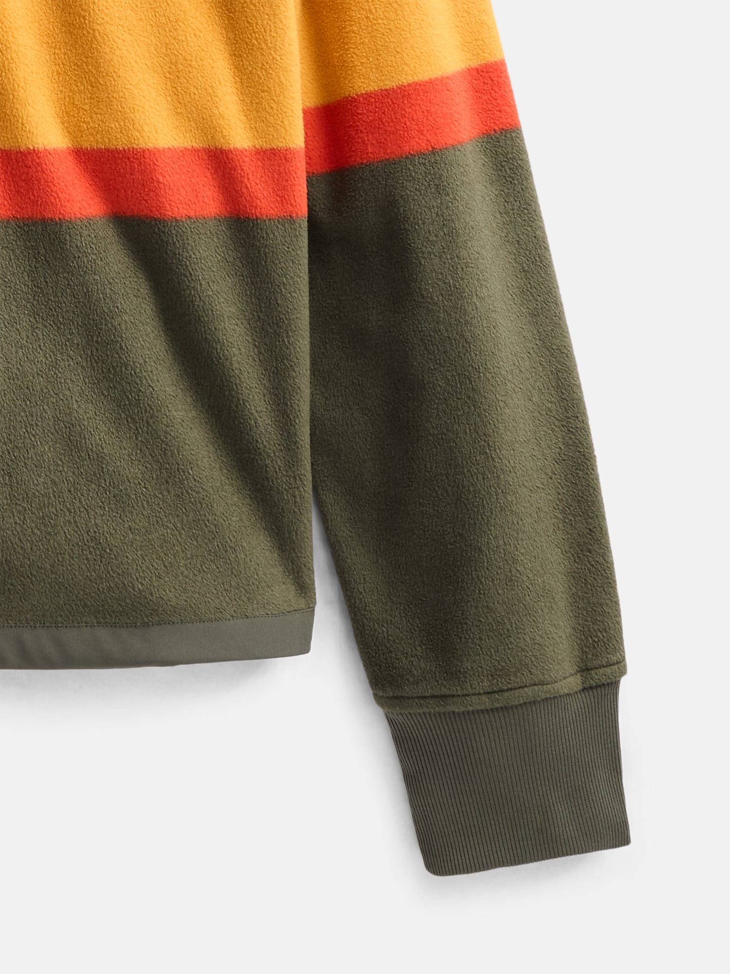 Ozark Trail Boys Rugby Pullover with Long Sleeves, Sizes 4-18 & Husky