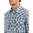 thumbnail image 2 of Wrangler® Men's and Big Men's Regular Fit Long Sleeve Western Shirt, Sizes S-5XL, 2 of 3