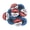 40 Grit, variant on ABN 3” 80 Grit Zirconia Alumina Flat Flap Disc Roloc Lock Grinding Wheels 10 PK