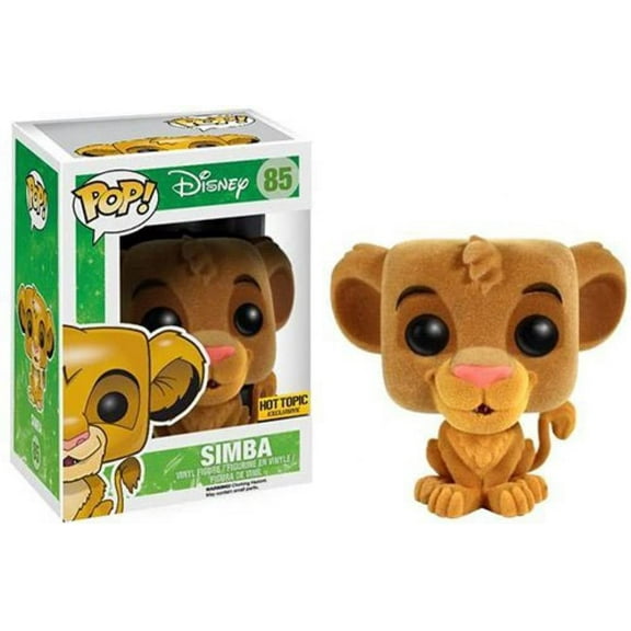 Funko Pop! Disney Lion King Flocked Simba - Hot Topic Exclusive #85