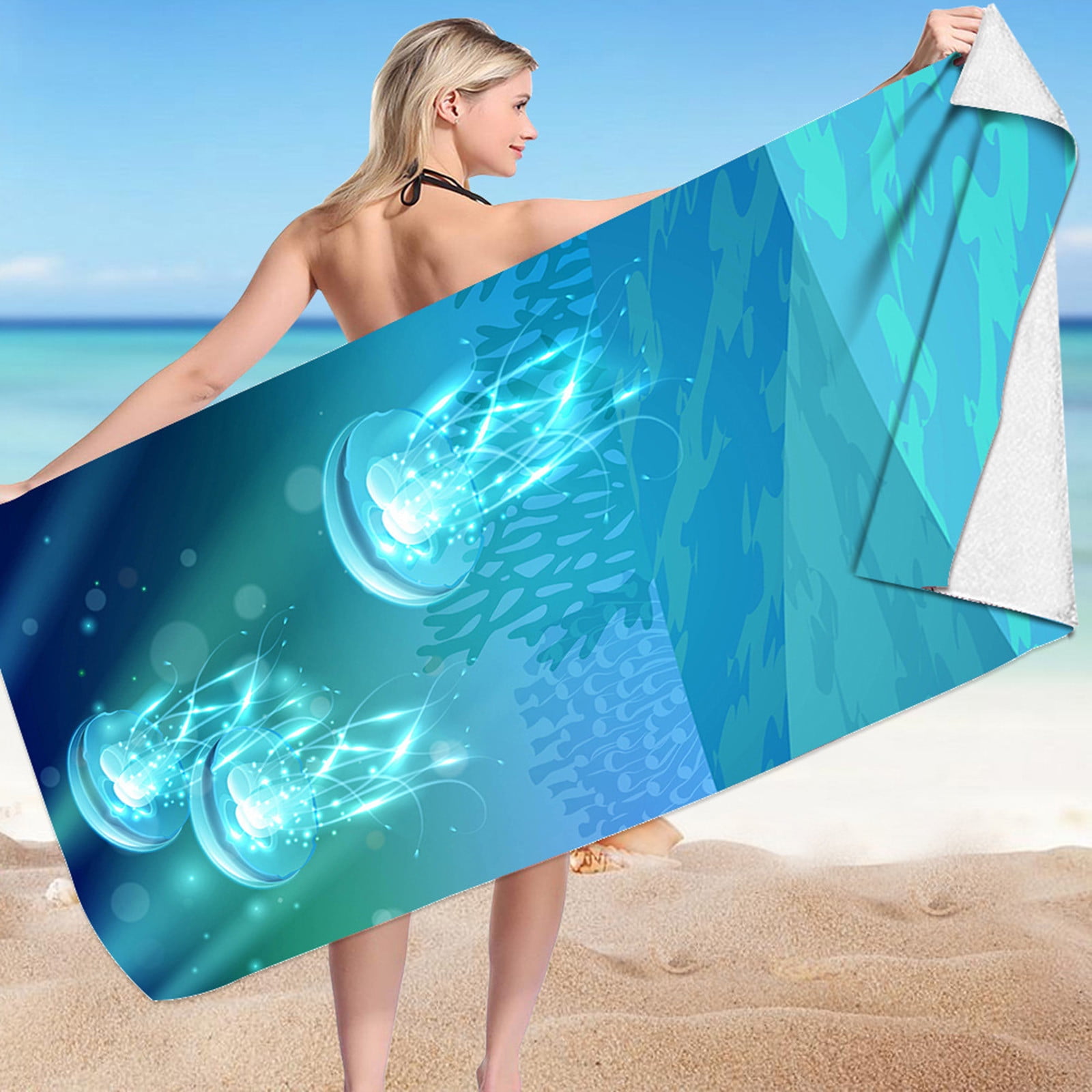 Beach Towel Extra Large Super Absorbent No Sand Thick Microfiber Beach