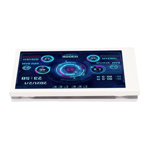 3.5 I P S USB Mini Écran, AIDA64 PC CPU RAM HDD Affichage de la température de l'ordinateur de moniteur de données, écran plein AIDA64 PC CPU RAM Moniteur de données de disque dur