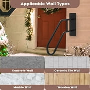 Wall Mounted Handrail for Outdoor Steps, Standing Grab Bar Stair Handrail,(28.7)