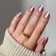 thumbnail image 1 of Ojo de gato corto Glamnetic Mertini de Press On Nails, color rosa almendra, 1 of 6