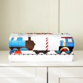 thumbnail image 2 of Erosebridal Engine Steam Train Sherpa Blanket, Cartoon Car Fuzzy Blanket Throw, Vehicle Room Decor, 2 of 5