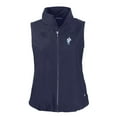 thumbnail image 2 of Women's Cutter & Buck Navy Houston Oilers Throwback Charter Eco Full-Zip Vest, 2 of 3
