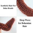 thumbnail image 4 of Trenzas boho preestiradas Gozill Ginger de Braiding Hair, 4 of 9