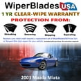 thumbnail image 2 of 2003 Mazda Miata Beam Wiper Blades Wipers WBUSA (Set of 2), 2 of 5