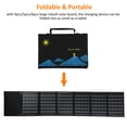 thumbnail image 4 of TFixol Portable Foldable Solar Charger Panel with USB & DC Output, High-Efficiency Mono-Crystalline Silicon, 50W, Compact & Lightweight for Outdoor Adventures, Camping, and Emergency Power Supply., 4 of 6