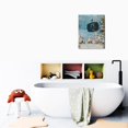 thumbnail image 6 of Modern Artwork for Your Home 12x16 Framed Pictures & Rustic 'God Says You Are' Painting Prints on Ocean Nautical Canvas Wall Art, Coastal Seashell Wall Decor for Bathroom, Living Room, Bedroom, 6 of 7