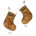 thumbnail image 3 of Disketp Vintage Map Christmas Stockings, Xmas Stocking for Family Holiday Season Décor, Personalized Holiday Indoor Decorations, 3 of 7