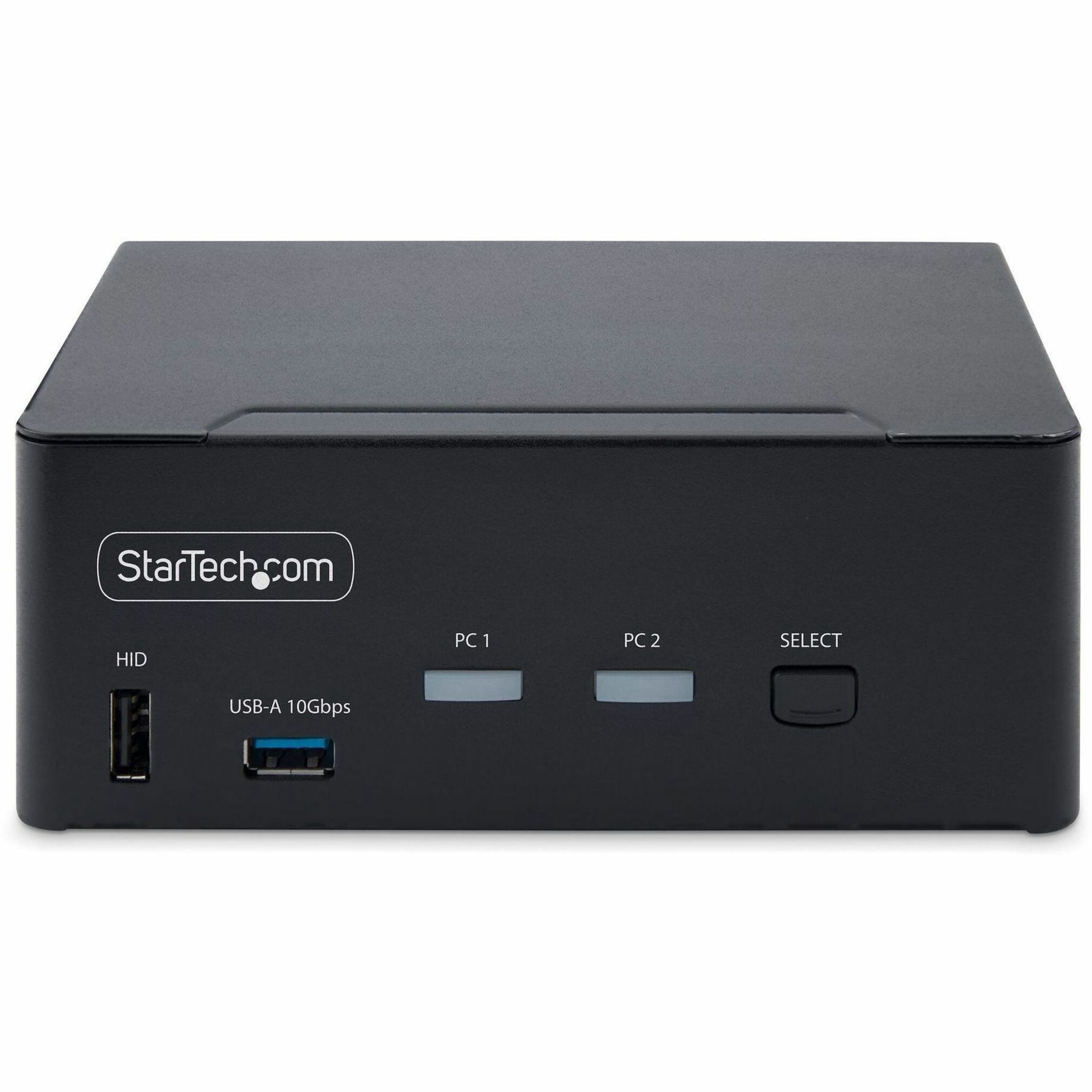 StarTech 2-Port Dual-Monitor DisplayPort 1.4 KVM Switch - 8K 60Hz / 4K 144Hz - 2x USB 10Gbps Ports - Hotkey Switching - TAA Compliant (P2CDD143 KVM SWITCH)