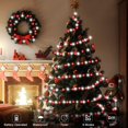 thumbnail image 2 of Luces navideñas DealBeta, paquete de 4, 16.4 pies, 50 LED, rojo y blanco, 2 of 7