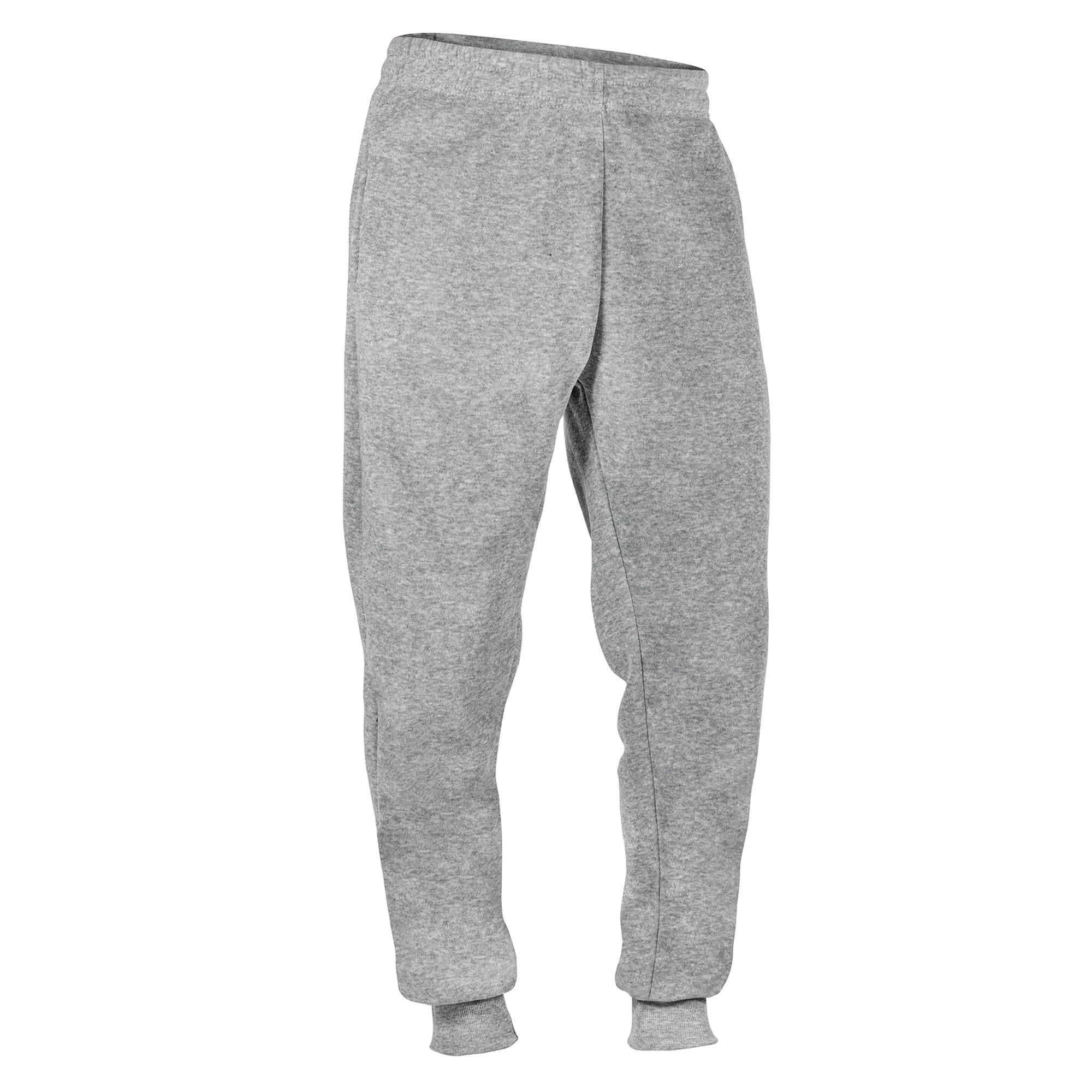 Men's Fleece Lined Jogger Draw String Sweat Pants Running Active Sports