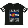 thumbnail image 3 of Inktastic Established August 1, 1876 Colorado Flag Boys or Girls Toddler T-Shirt, 3 of 5