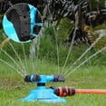 thumbnail image 2 of Aodebiao Automatic 360 Rotating Garden Sprinkler with Adjustable Spray Modes for Lawn Yard Irrigation System, Large Area Coverage Watering Tool for Grass Flowers Plants, 2 of 8