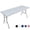 Gray, variant on Bxaolu Spandex Rectangle Table Cloth 1 Pack, Elastic Fitted Tablecloths for Picnic, Stretch Washable Patio Table Cover for Outdoor, Camping, Banquet and Parties (30x60.25 Inch)