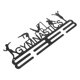 thumbnail image 5 of UPGRATOR Medal Hanger Para Corredores Con Estructura De Inoxidable Y Montaje En Pared, 5 of 8