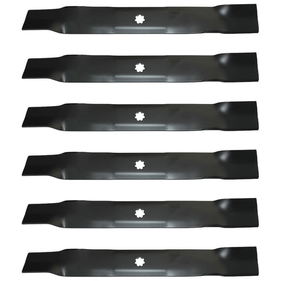 (6) GX22151 Aftermarket Lawn Mower Blades Fits John Deere 42" Deck Replaces AM137333 GX22151 GY20850