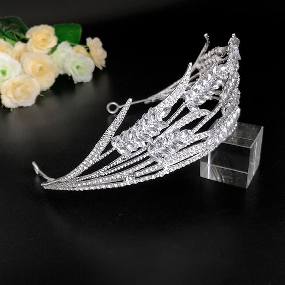 OUNONA Bridal Elegant Wedding Hair Accessory for Bride, Special Occasion Headdress, 1 Piece, Perfect for Weddings and Formal Events
