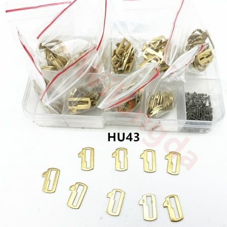 Car Lock HU43-Key Repair Kit for Opel, Reed Lock Plate, Lock Pad