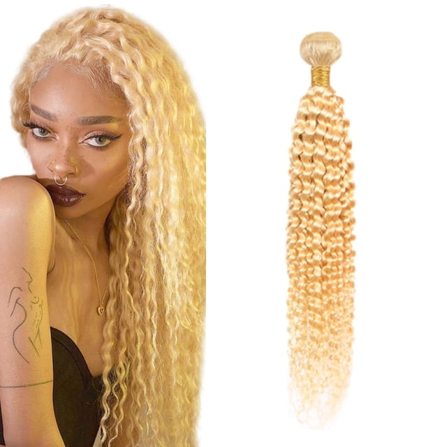 Hair Bundle Freiuoke 613 Rubio mojado y ondulado brasileño 8A