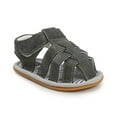 thumbnail image 5 of Zwiiyzr Unisex Baby First Walking Shoes 0-15 Months Infant Slingback Sandals Newborn Summer Soft Shoes Children Non-Slip Toddler Shose Black, 5 of 8
