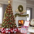 thumbnail image 4 of Holiday Themed 64 Grid Fabric Storage Organizer for Efficient Home Textile Arrangement, 4 of 6