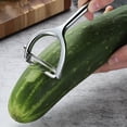 thumbnail image 6 of Stainless Steel Sharp Peeler Fruit Apple Vegetable Potato Y Peeler, Sliver, 6 of 9