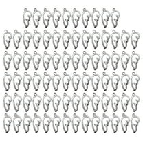 Pack of 80 Angel Wing Shaped Pendants for Crafts Jewelry Findings Alloy Charm DIY Necklaces Bracelets Accessories