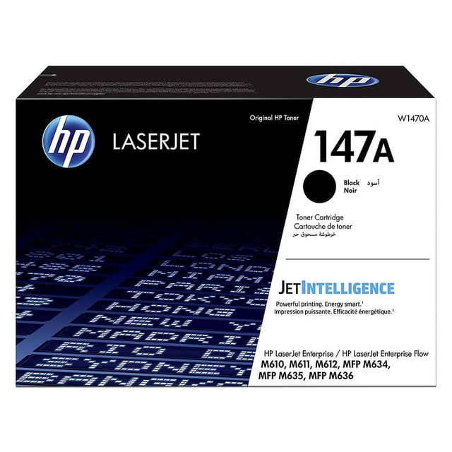 Cartucho de Tóner HP 147A 10 500 paginas Color Negro HP W1470A