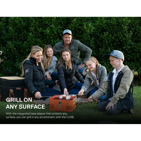 Everdure by Heston Blumenthal - CUBE Charcoal Grill - Orange