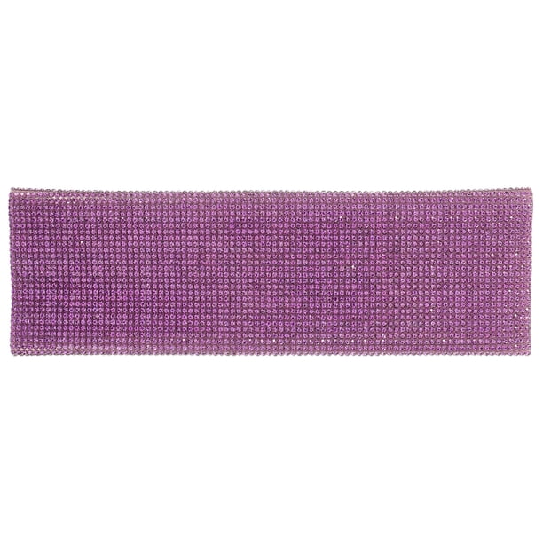 SHOWERORO Cubierta De Micrófono Inalámbrico Con Diamantes De Imitación Morada Para Y Protección