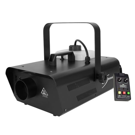 Fitco Fog Machine - Chauvet DJ H1302 Hurricane Smoke Fog Machine Party Fogger with Wired Remote