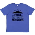thumbnail image 3 of Inktastic Faith Can Move Mountains Youth T-Shirt, 3 of 5
