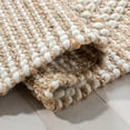 thumbnail image 5 of SAFAVIEH Natura Alden Diamond Area Rug, Natural/Ivory, 4' x 6', 5 of 8
