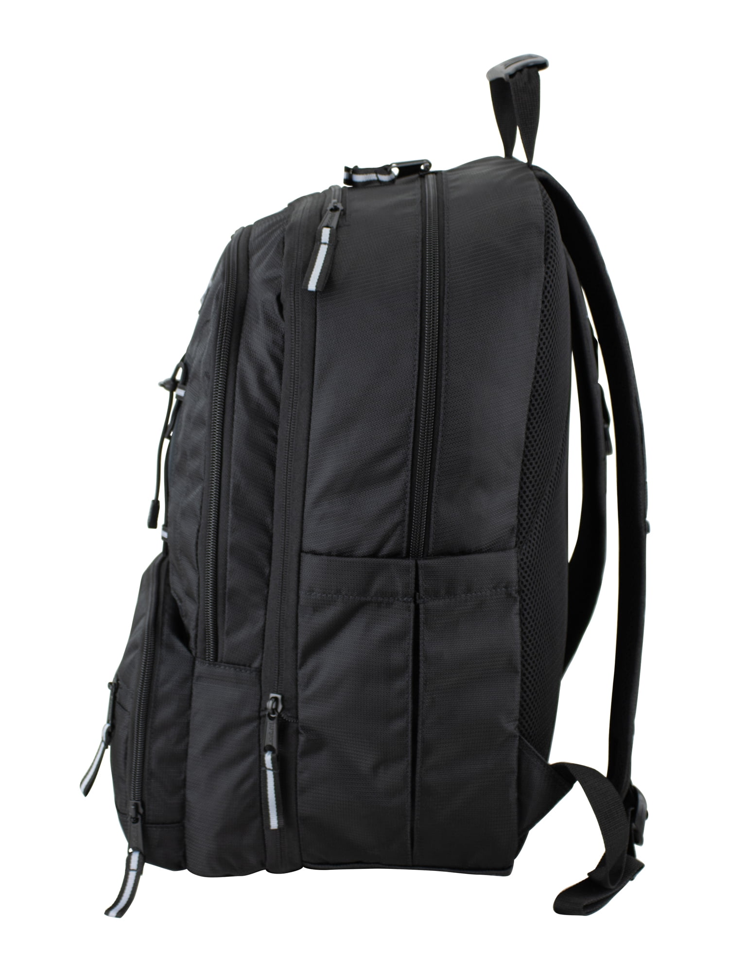 Eastsport Unisex 19" Impact Expandable Recycled Backpack, Black