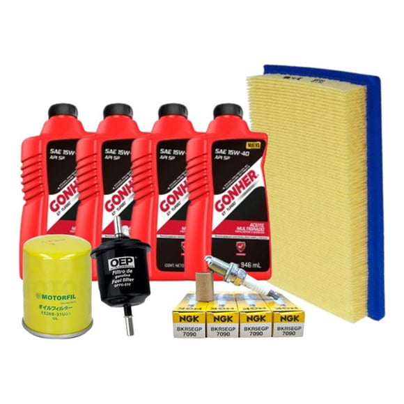 Kit De Afinacion Verna 2004-2006 1.5 1.6 15w40 Gonher
