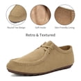 thumbnail image 4 of Ecetana Loafers for Women Suede Slip on Work Flats Shoes Womens Dressy Casual Walking Shoes, 4 of 8