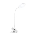 thumbnail image 2 of Luz De Lectura Led Con Clip Lámpara De Escritorio Con 3 Colores De Luz Brillo Ajustable Protección Ocular Lámparas De Mesa Flexibles Para Cabecero De Cama Oficina En El Hogar Serendint HA021863-00, 2 of 7