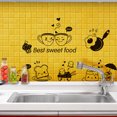 thumbnail image 5 of nipocaio 1 set Kitchen Wall Sticker Coffee Sweet Food DIY Wall Art Decal Decoration, 5 of 5