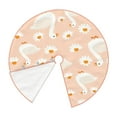thumbnail image 3 of Kll Geese And Flower Christmas Tree Skirt 36",Party Decorations Farmhouse For Christmas Decorations Holiday Party, 3 of 8