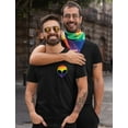 thumbnail image 2 of Pride T-Shirt - LGBTQ Purride Design - Unisex Casual Wear - Quality Graphic Print - Ideal for Pride Parades and Festivals - XX-Large Black, 2 of 6