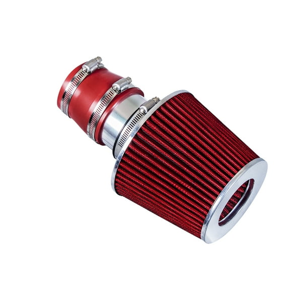 Rtunes Racing Short Ram Air Intake Kit   Filter Combo RED Compatible For 99-04 Volkswagen Golf/Jetta/GTI (1.8T / 2.0L / VR6)