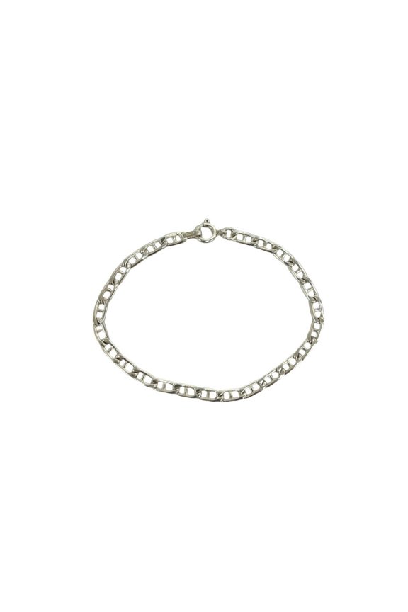 Pre-Owned TIFFANY&Co. Tiffany Vintage Anchor Chain Bracelet, Sterling Silver 925, Accessory,...